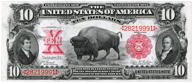The Bison Note front