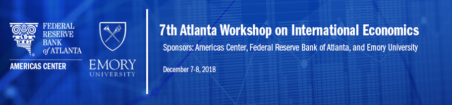 Banner image for the 7th Atlanta Workshop on International Economics