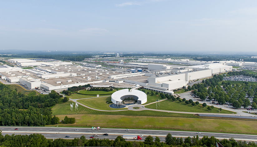BMW's first U.S. plant near Spartanburg, South Carolina, helped transform the state into a hub of automotive and auto parts manufacturing. The plant represents an example of an incentive deal experts say worked. Image courtesy of BMW Group Plant Spartanburg